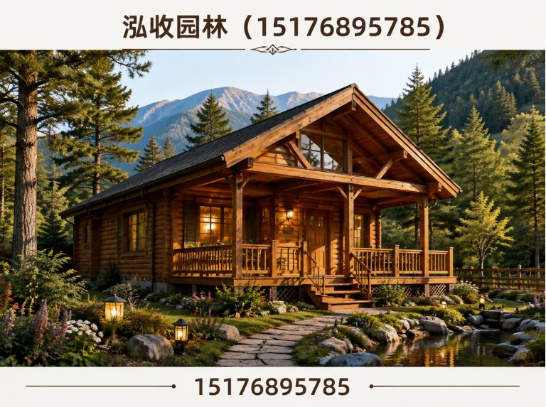 温州防腐木凉亭展示图